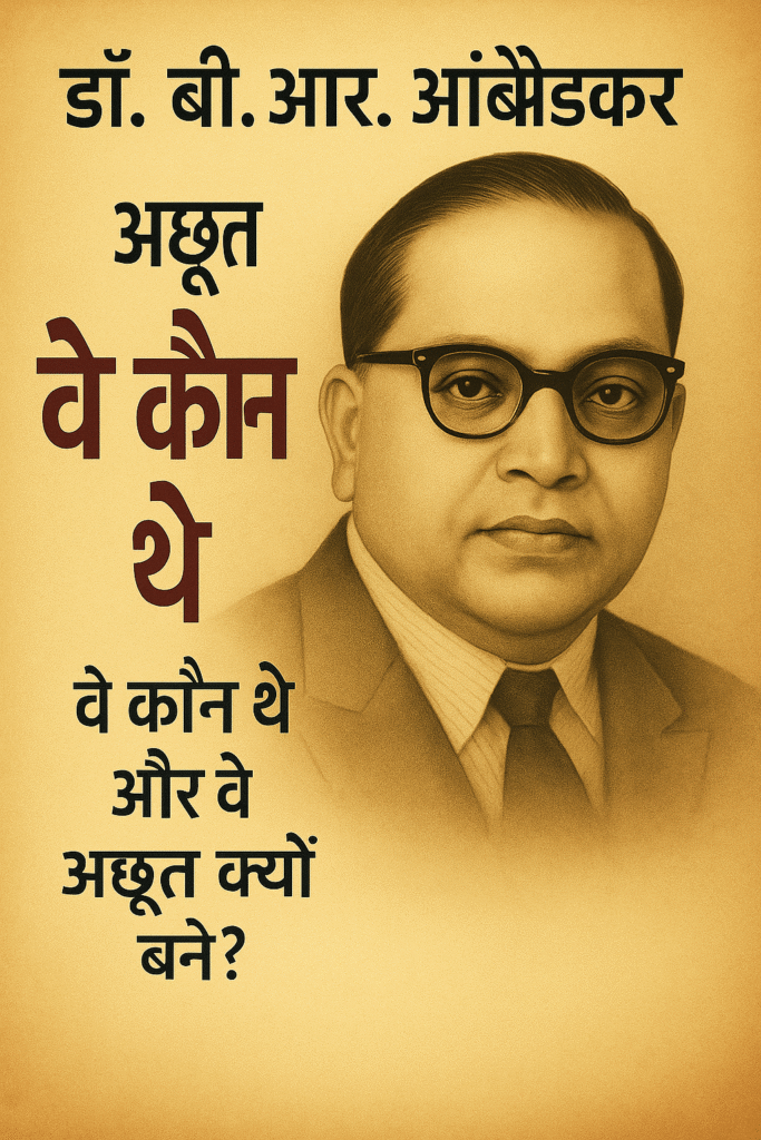 डॉ. भीमराव अंबेडकर अछूत पुस्तक सारांश
